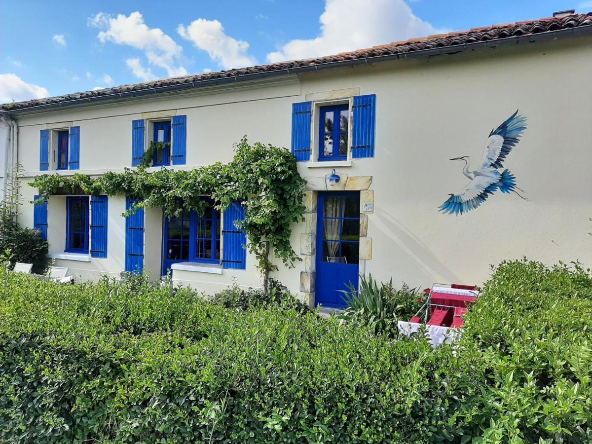 Le logis du héron Coulon Exterior foto