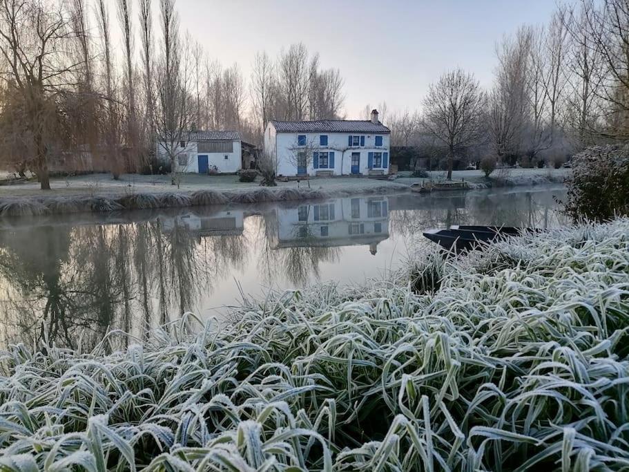 Le logis du héron Coulon Exterior foto